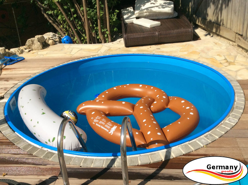 Schwimmbecken ohne Betonarbeiten mit Pool.Net schwimmbad